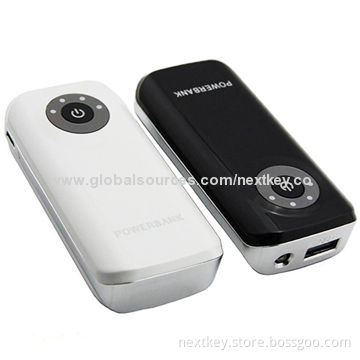 Portable Power Stations for iPhone with 5,600mAh Capacity and LED Torch Function